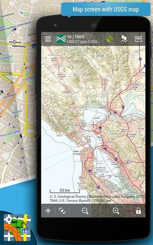 Locus Map Pro Navigation 1