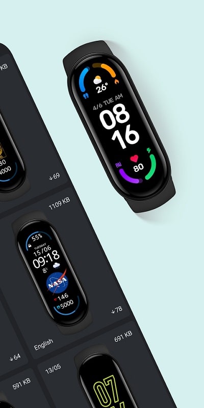 Mi Band 6 Watch Faces 2