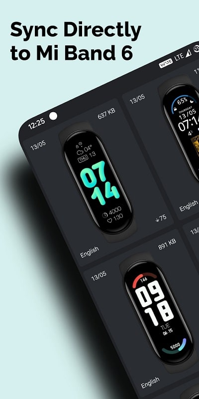 Mi Band 6 Watch Faces 1