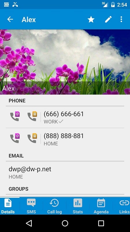 Dw Contacts Phone Sms 1