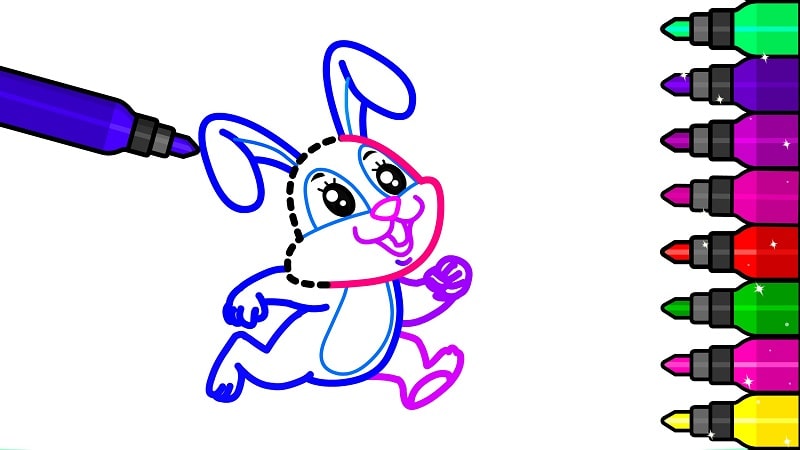 Baby Coloring Games For Kids 1
