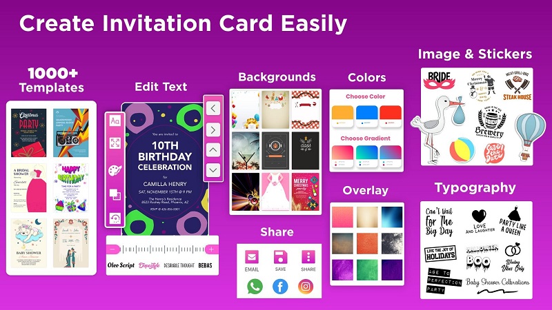 Invitation Card Maker 1