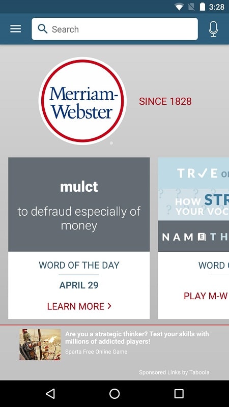 Dictionary Merriam Webster 1