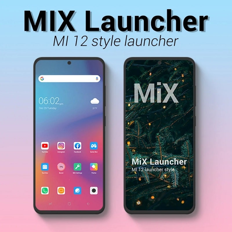 Mix Launcher 2 For Mi Launcher 2