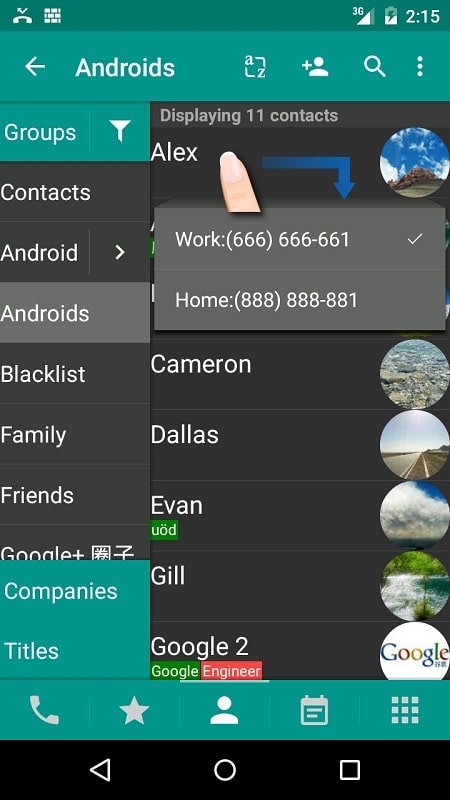 Dw Contacts Phone Sms 3