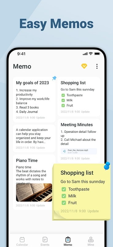 Calendar Planner Agenda App 1