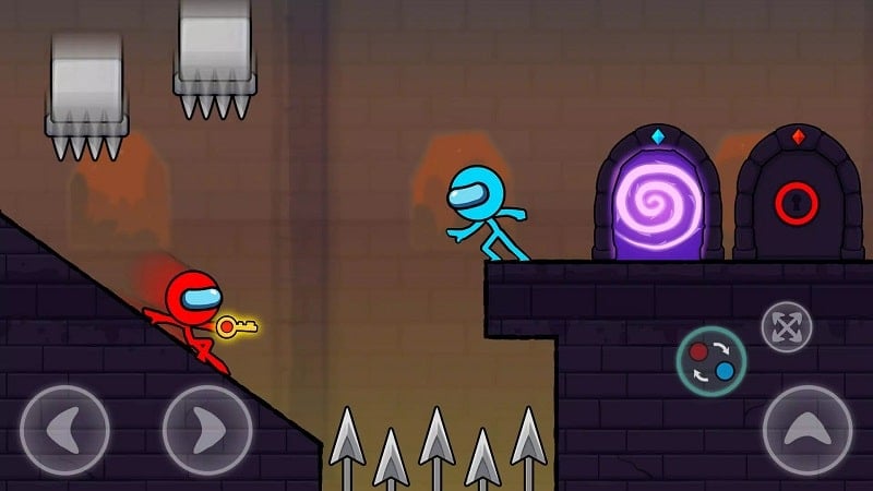 Red And Blue Stickman 2 2