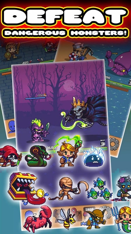 Idle Grindia Dungeon Quest 1