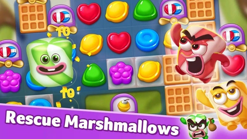 Lollipop Marshmallow Match3 2
