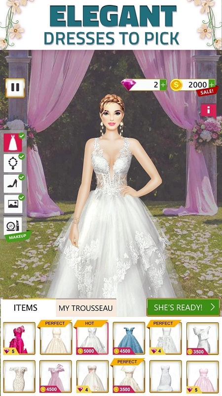 Super Wedding Dress Up Stylist 2