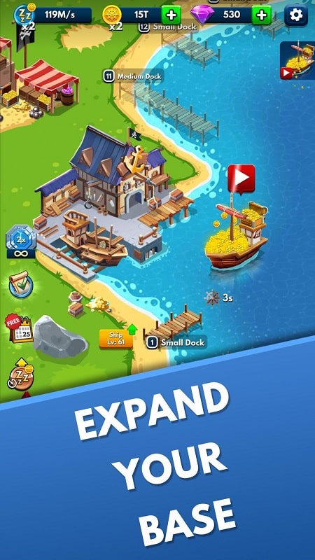 Idle Pirate Tycoon 3
