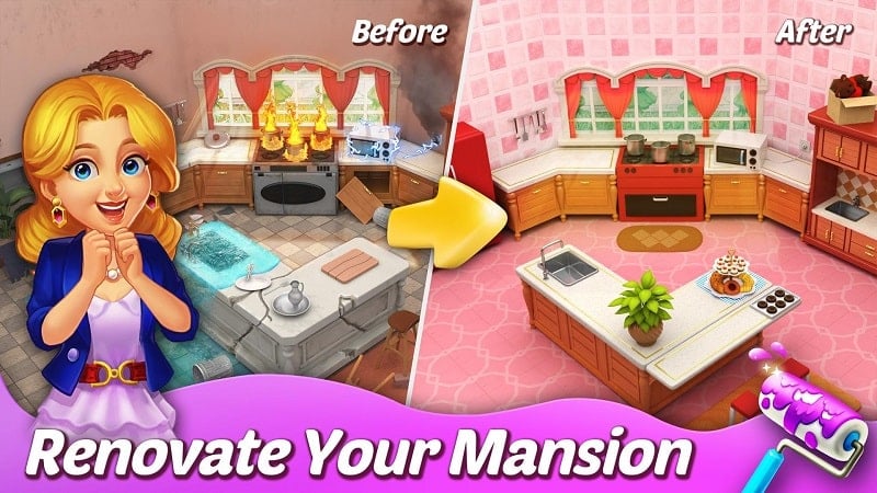 Matchington Mansion Mod 1
